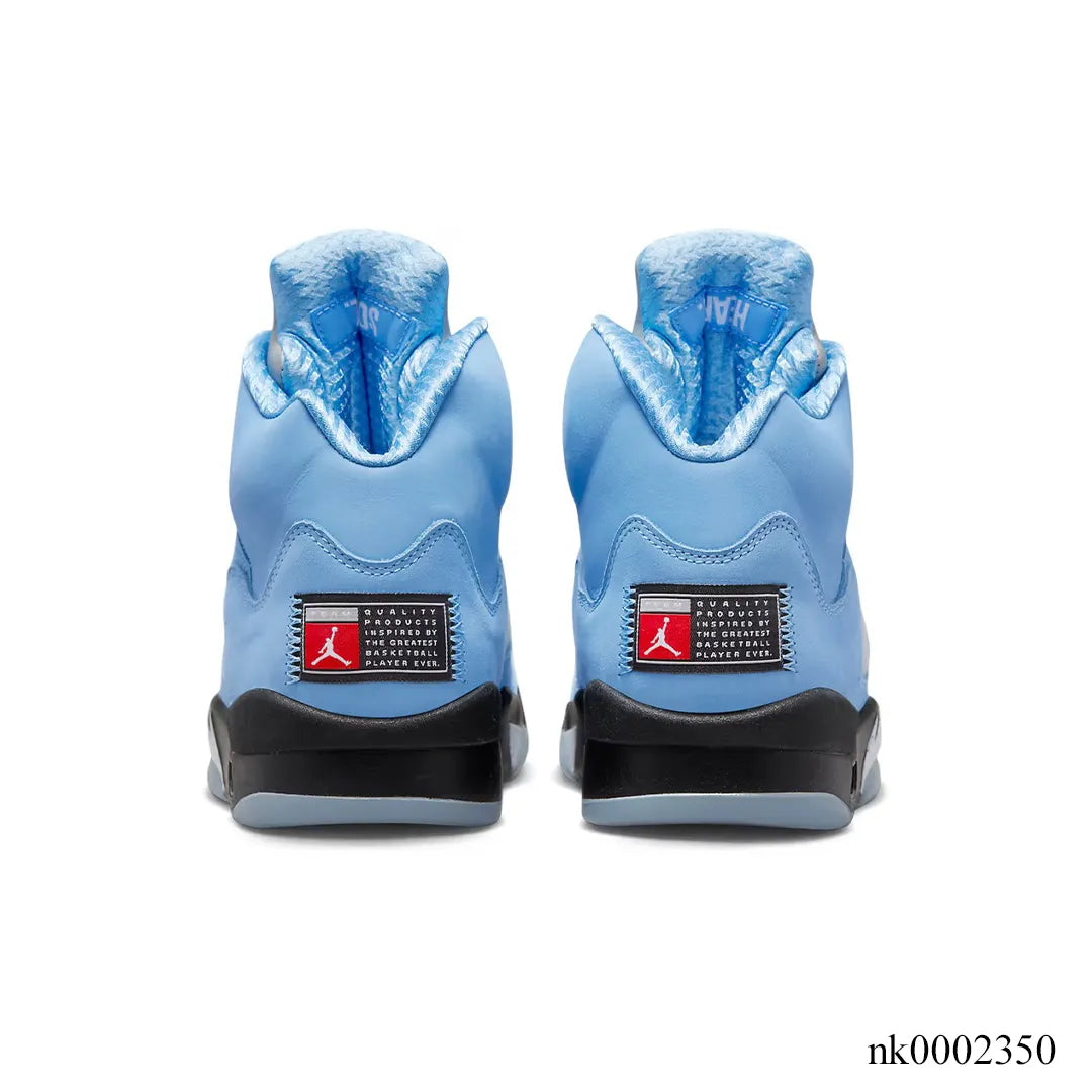 AJ 5 UNC University Blue Shoes Women's Sneakers – Nk0002350