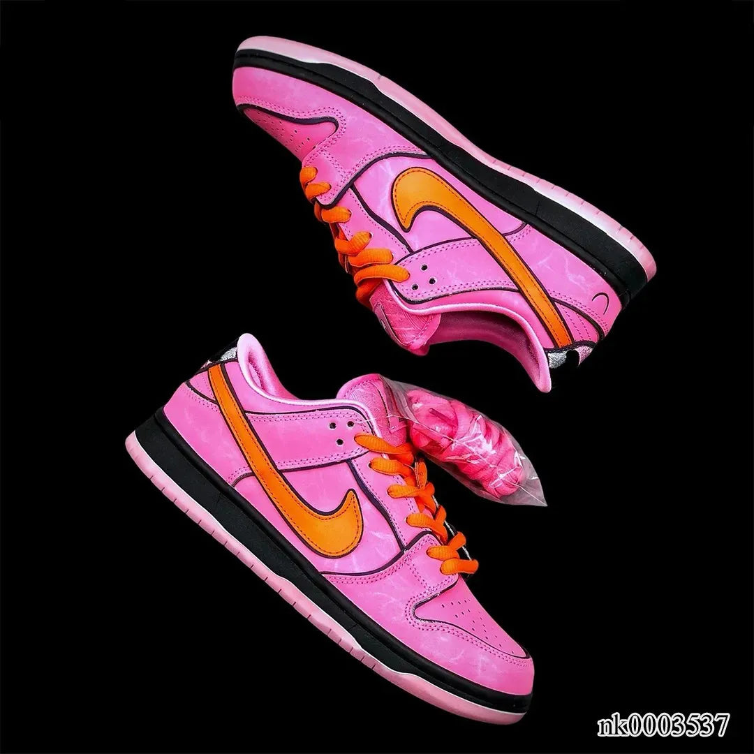 SB Dunk Low x Powerpuff Girls “Blossom” Shoes Women's Sneakers – Nk0003537