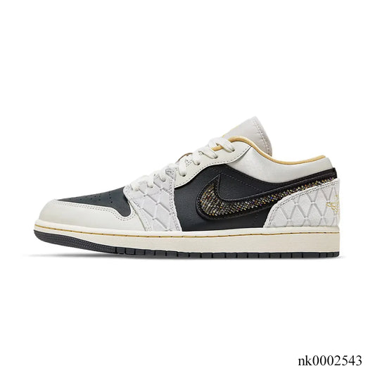 Aj 1 Low Beaded Swoosh Shoes Men'S Sneakers – Nk0002543
