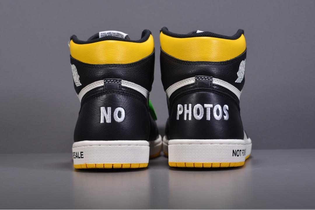 Aj 1 Retro High “Not For Resale” Varsity Maize Shoes Men'S Sneakers – Nk0000055