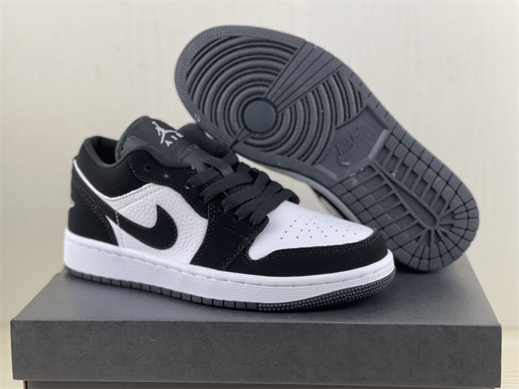 Aj 1 Low Black White Shoes Men'S Sneakers – Nk0001973