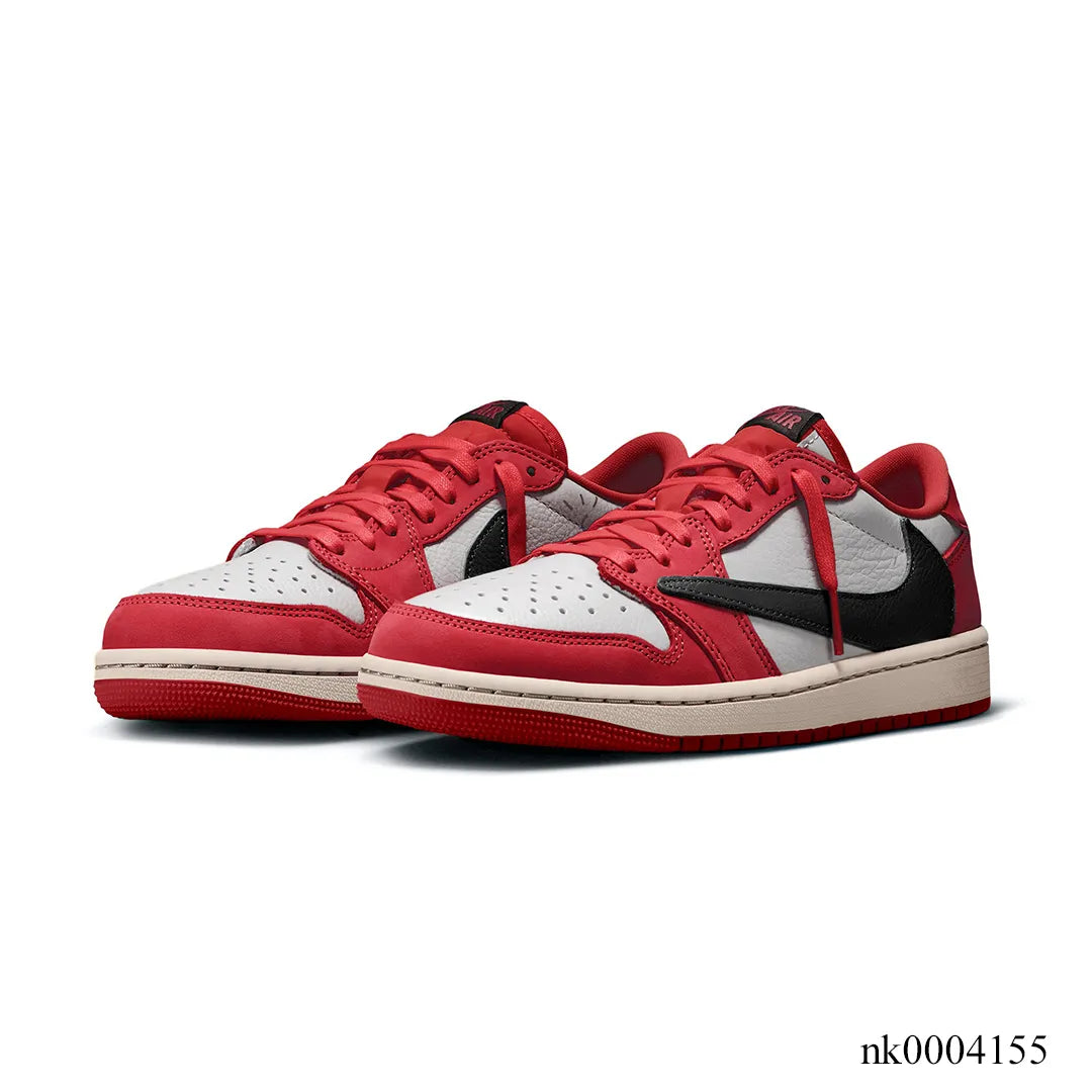 Travis Scott x AJ 1 Low OG Chicago Shoes Women's Sneakers – Nk0004155