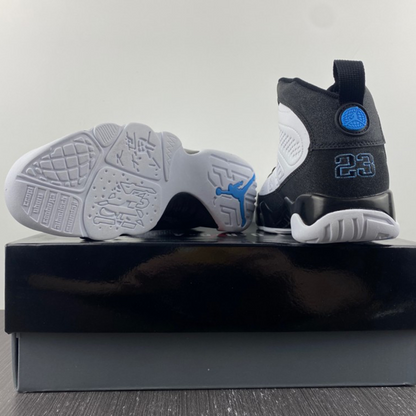 AJ 9 Black University Blue Shoes Women's Sneakers – Nk0000819