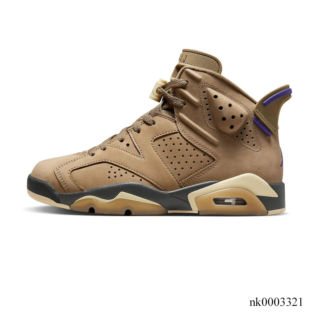 Aj 6 Gore-Tex Brown Kelp Shoes Men'S Sneakers – Nk0003321M