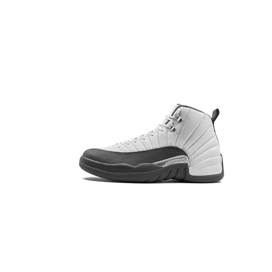 Nike Air Jordan 12 Retro White Dark Grey Basketball Shoe