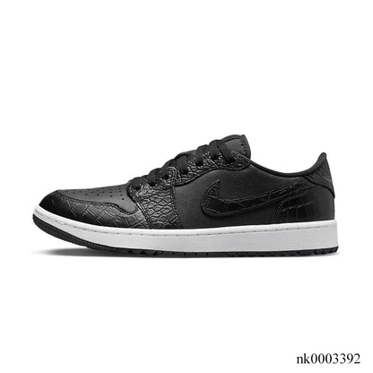 Aj 1 Low Golf Black Crocodile Shoes Men'S Sneakers – Nk0003392