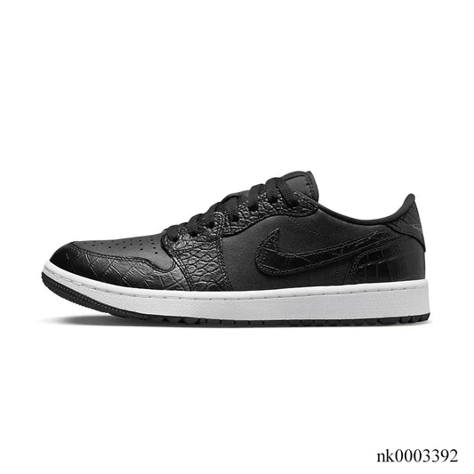 Aj 1 Low Golf Black Crocodile Shoes Men'S Sneakers – Nk0003392