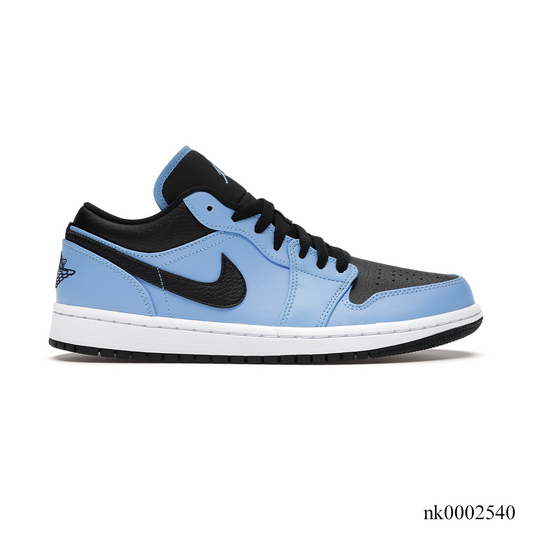 Aj 1 Low University Blue Black Shoes Men'S Sneakers – Nk0002540