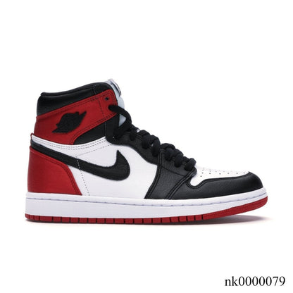 AJ 1 Retro High Satin Black Toe (W) Shoes Women's Sneakers – Nk0000079