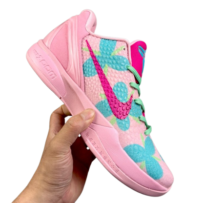 Nike Kobe 6 DeMar DeRozan PE Pink Basketball Shoes