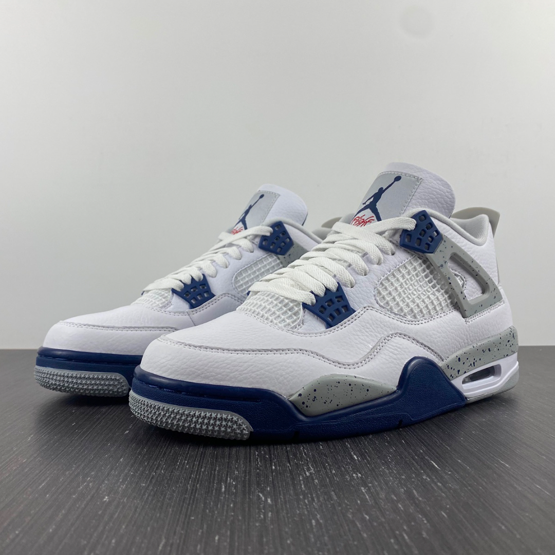 Aj 4 Midnight Navy Shoes Men'S Sneakers – Nk0002272