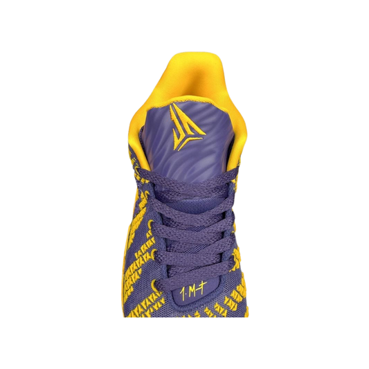 Nike JA 3 navy blue and yellow basketball shoes by Ja Morant


