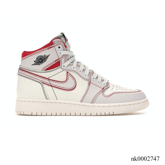 Aj 1 Retro High Phantom Gym Red Shoes Men'S Sneakers – Nk0002747