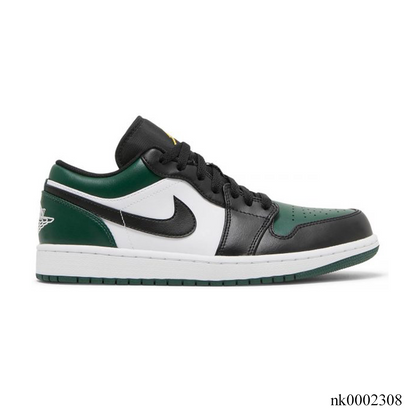 AJ 1 Low Green Toe Shoes Women's Sneakers – Nk0002308
