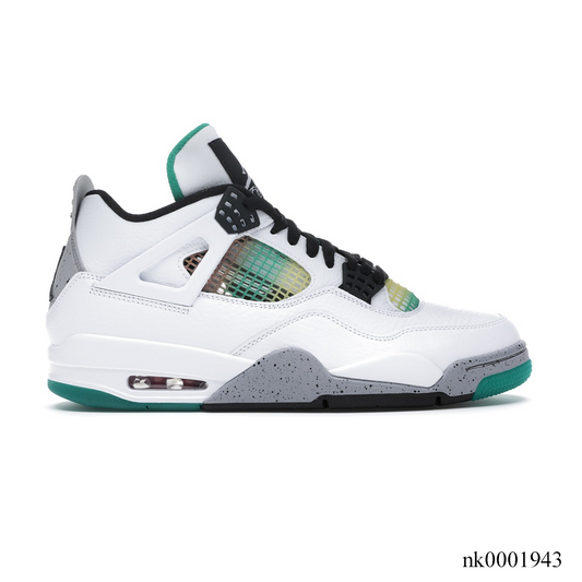 Aj 4 Retro Lucid Green Rasta Shoes Men'S Sneakers – Nk0001943