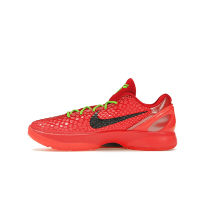 Nike Kobe 6 Protro Reverse Grinch basketball shoes, Kobe Bryant sneaker