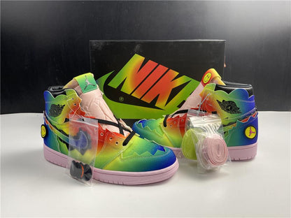 Balvin x AJ 1 High OG Multi Shoes Women's Sneakers – Nk0001341