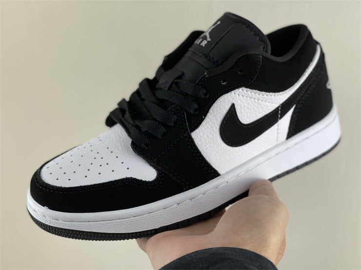 Aj 1 Low Black White Shoes Men'S Sneakers – Nk0001973