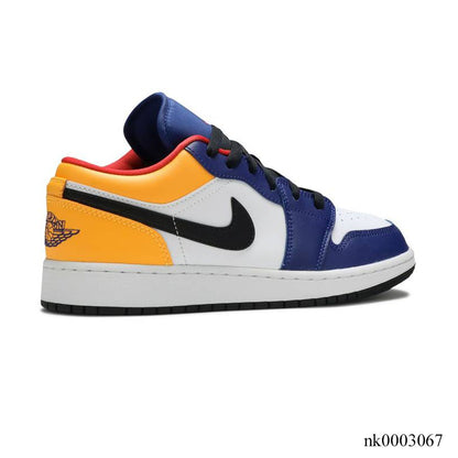 Aj 1 Low Gs ‘Royal Yellow’ (Premium) Shoes Men'S Sneakers – Nk0003067