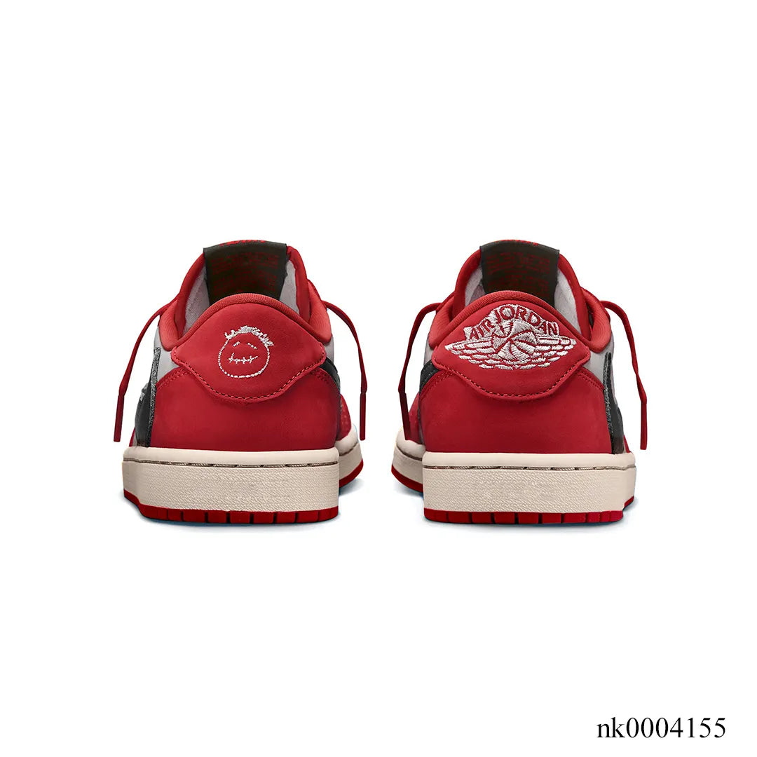 Travis Scott x AJ 1 Low OG Chicago Shoes Women's Sneakers – Nk0004155