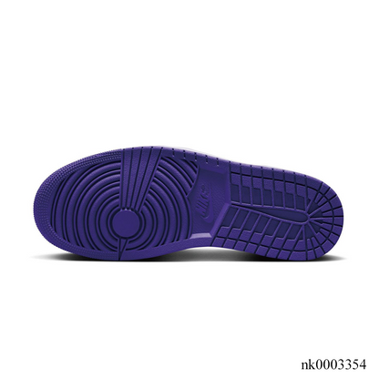 Aj 1 Low Court Purple Tropical Twist Shoes Men'S Sneakers – Nk0003354