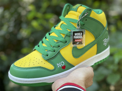 Sb Dunk High Supreme By Any Means Brazil Shoes Men'S Sneakers – Nk0001940