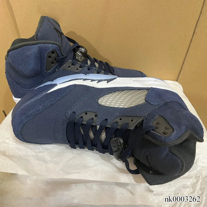 AJ 5 Midnight Navy Shoes Women's Sneakers – Nk0003262