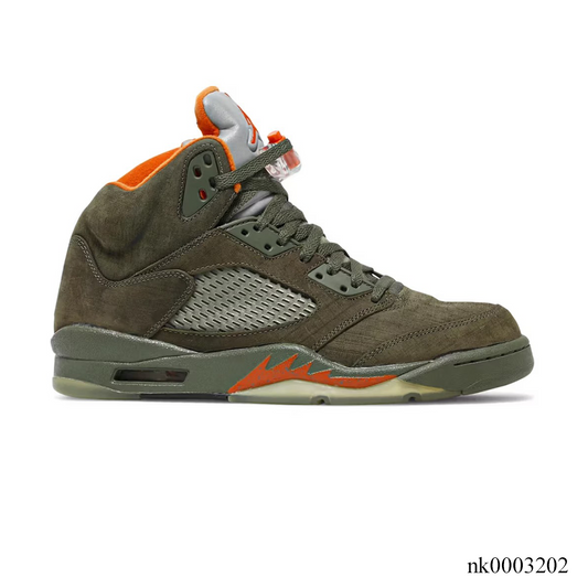 Aj 5 Olive Shoes Men'S Sneakers – Nk0003202