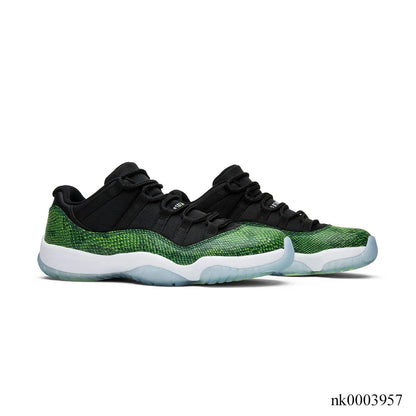 Aj 11 Low Green Snakeskin Shoes Men'S Sneakers – Nk0003957