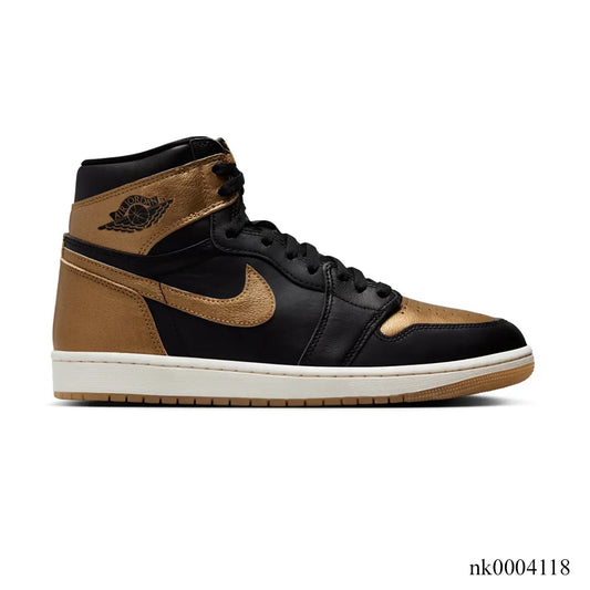 AJ 1 High OG Gold Medal/Metallic Gold Shoes Women's Sneakers – Nk0004118