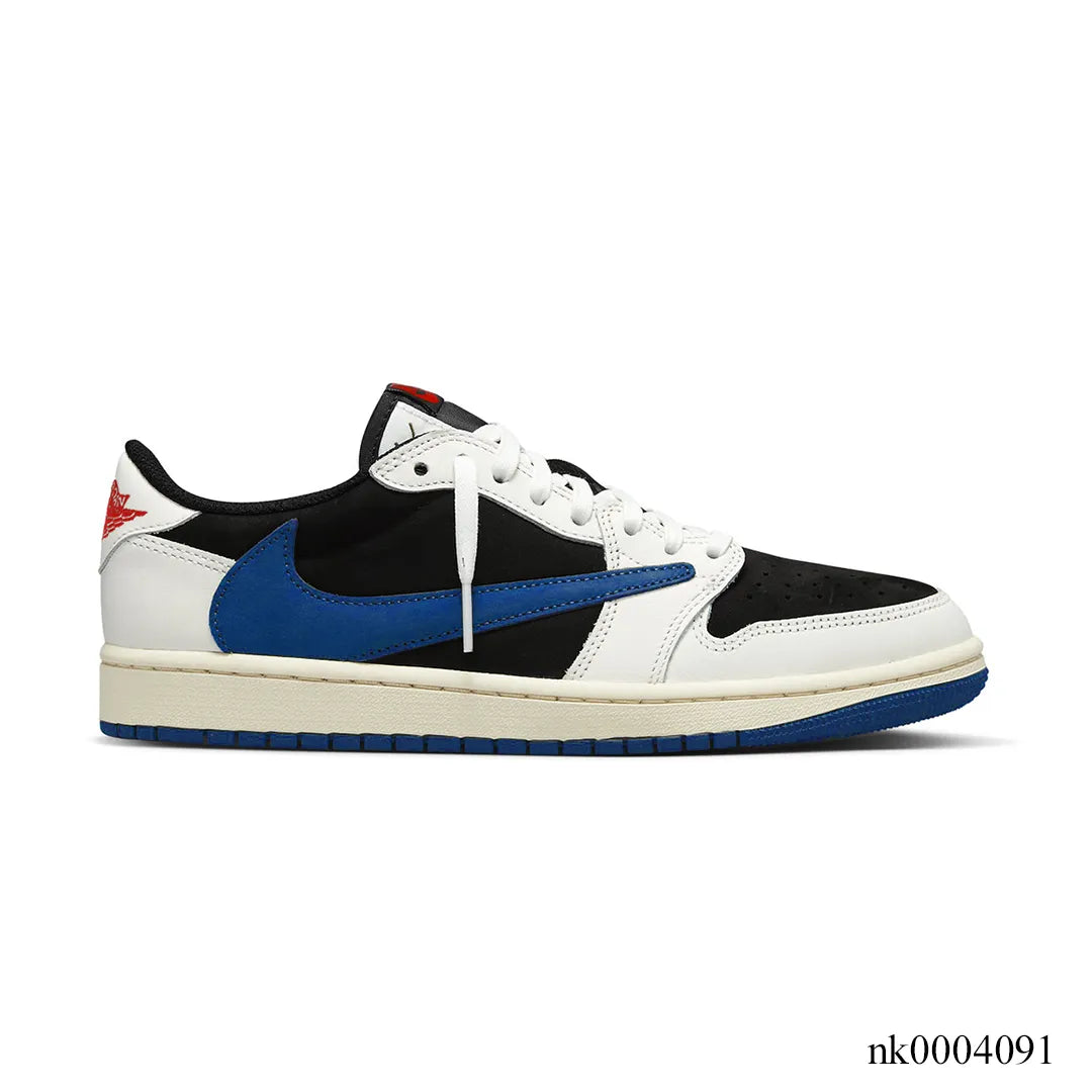 Travis Scott X Aj 1 Low Light Navy Shoes Men'S Sneakers – Nk0004091
