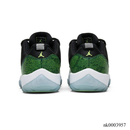 Aj 11 Low Green Snakeskin Shoes Men'S Sneakers – Nk0003957