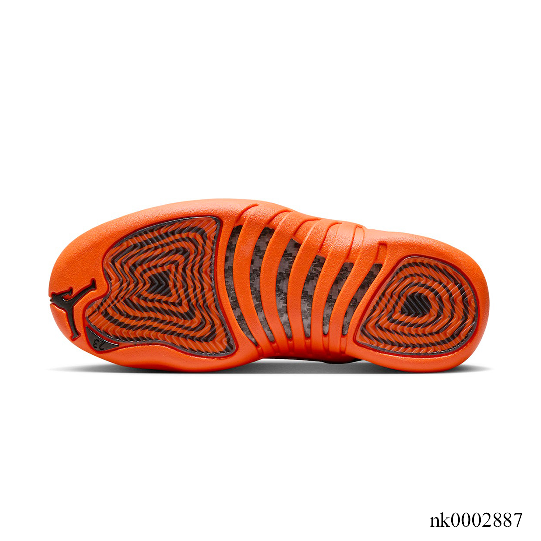 Aj 12 Brilliant Orange Shoes Men'S Sneakers – Nk0002887