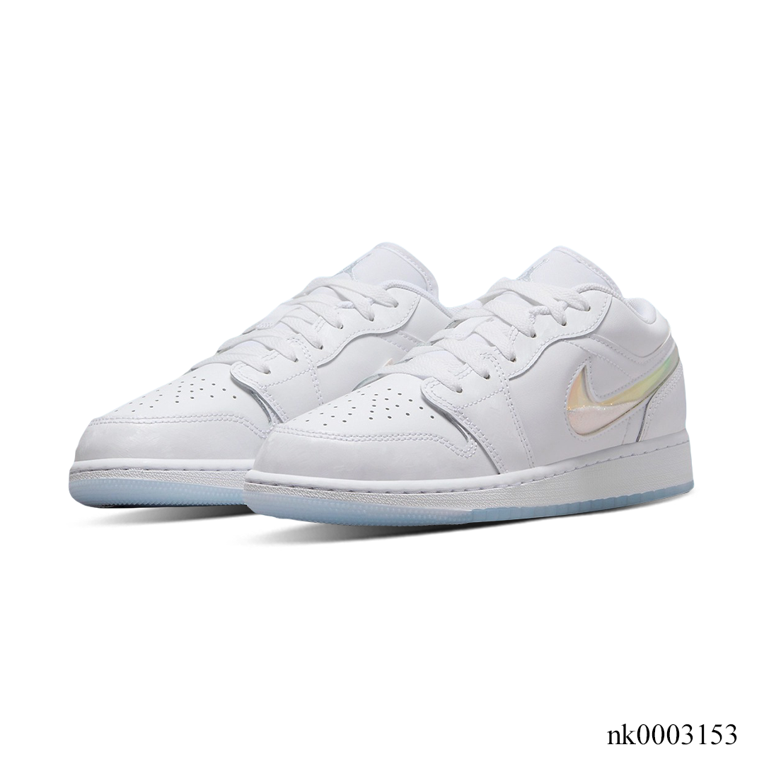 Aj 1 Low Glitter Swoosh Shoes Men'S Sneakers – Nk0003153