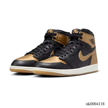 AJ 1 High OG Gold Medal/Metallic Gold Shoes Women's Sneakers – Nk0004118