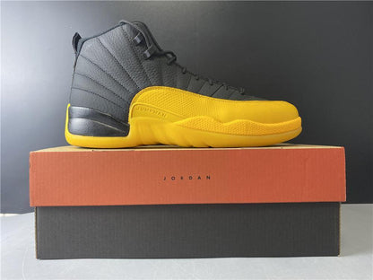Aj 12 Retro Black University Gold Shoes Men'S Sneakers – Nk0000758