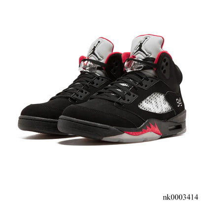 Sup X Aj 5 Black Shoes Men'S Sneakers – Nk0003414