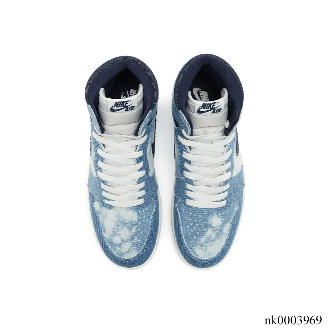 Aj 1 High Og Denim Shoes Men'S Sneakers – Nk0003969