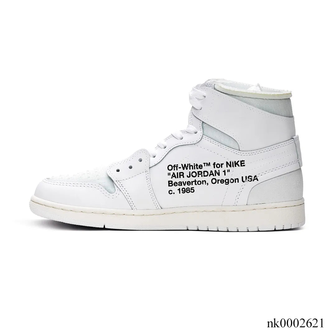 Ow X Aj 1 High White Shoes Men'S Sneakers – Nk0002621