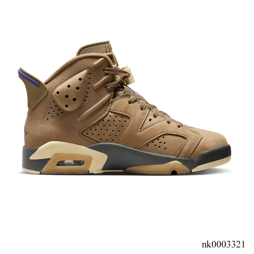 Aj 6 Gore-Tex Brown Kelp Shoes Men'S Sneakers – Nk0003321M