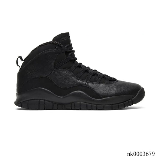 Aj 10 Retro Blackout Shoes Men'S Sneakers – Nk0003679