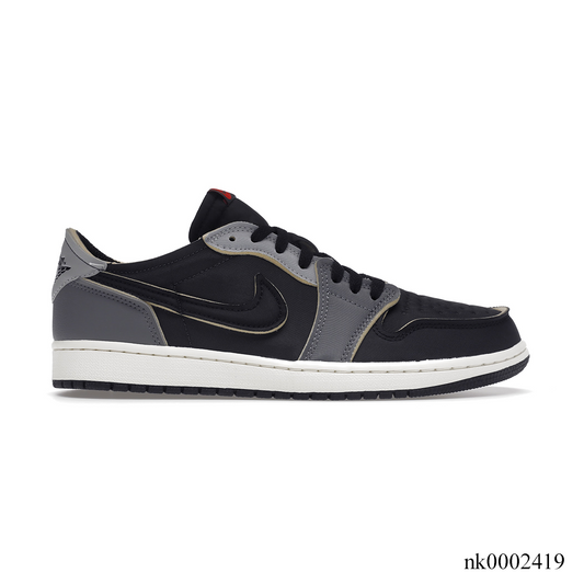 Aj 1 Low Og Ex Black Smoke Grey Shoes Men'S Sneakers – Nk0002419