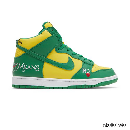 Sb Dunk High Supreme By Any Means Brazil Shoes Men'S Sneakers – Nk0001940