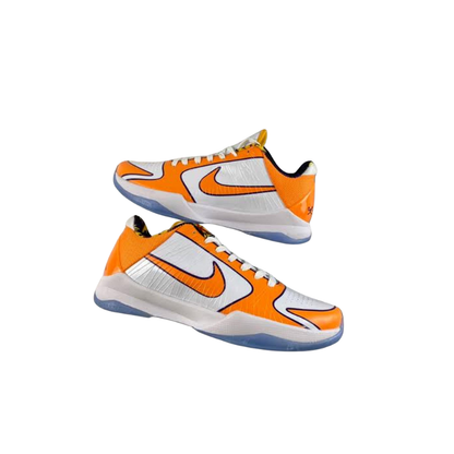 Nike Kobe 5 Protro Devin Booker Exclusive PE Sneaker in orange and white colorway