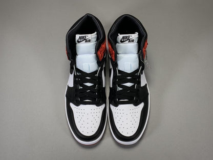 AJ 1 Retro High Satin Black Toe (W) Shoes Women's Sneakers – Nk0000079