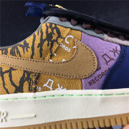 AF 1 Low Travis Scott Cactus Jack Shoes Women's Sneakers – Nk0000042