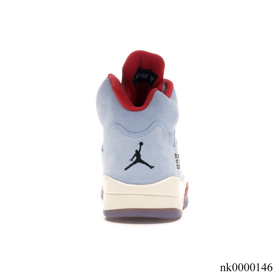 Aj 5 Retro Trophy Room Ice Blue Shoes Men'S Sneakers – Nk0000146