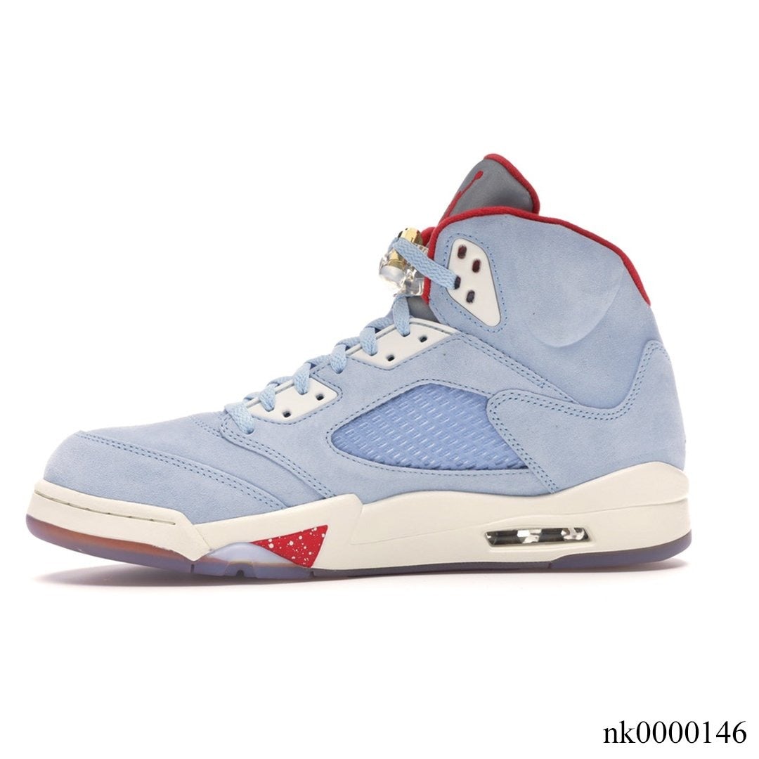 Aj 5 Retro Trophy Room Ice Blue Shoes Men'S Sneakers – Nk0000146