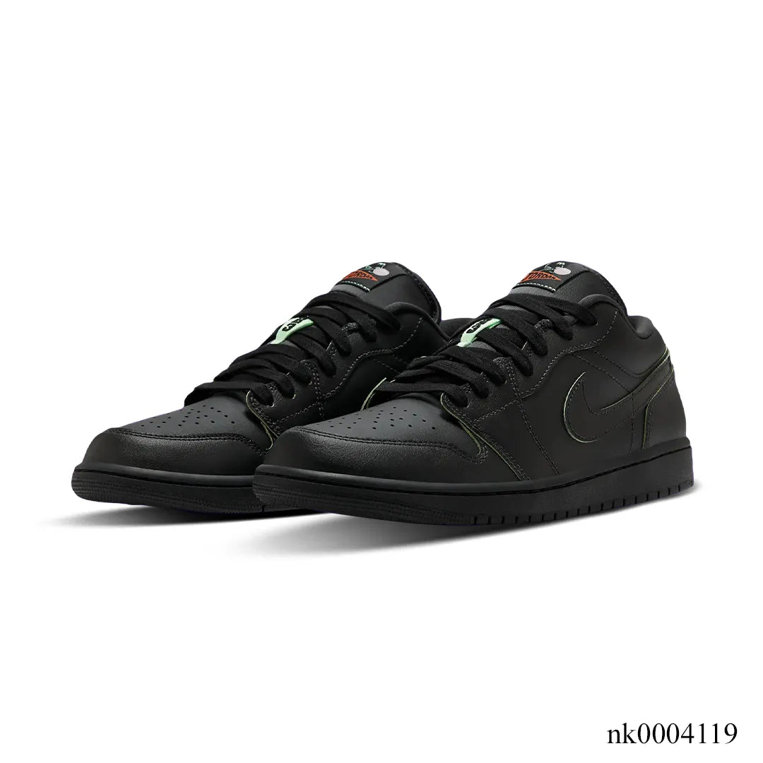 Aj 1 Low Black Cat Shoes Men'S Sneakers – Nk0004119