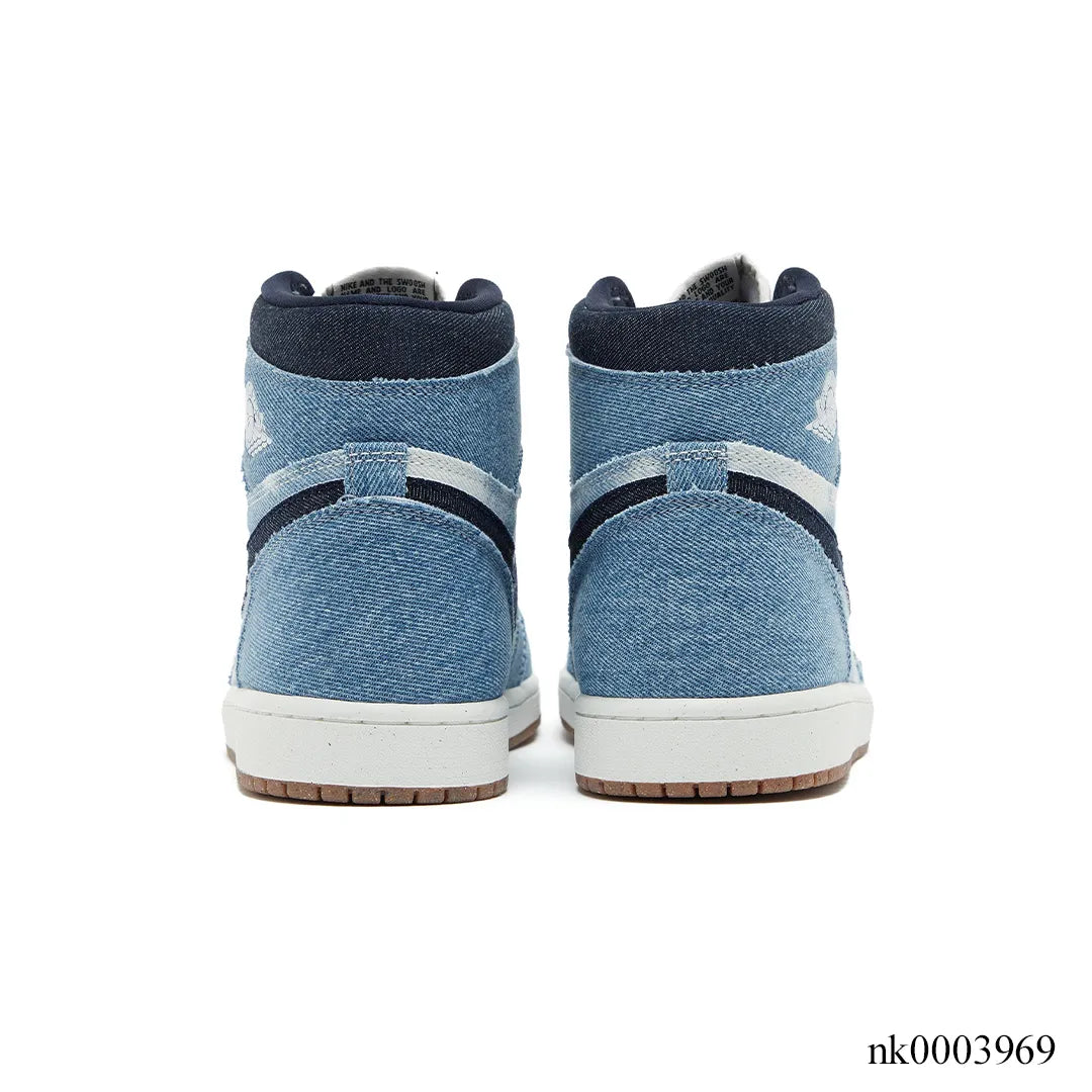 Aj 1 High Og Denim Shoes Men'S Sneakers – Nk0003969
